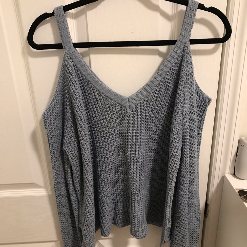 PAC SUN bare shoulder sweater